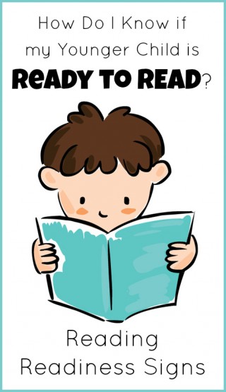 Reading Readiness Signs for Young Children