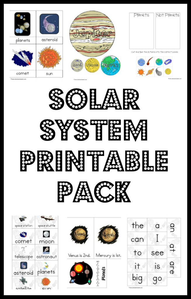 Solar System Printable Pack