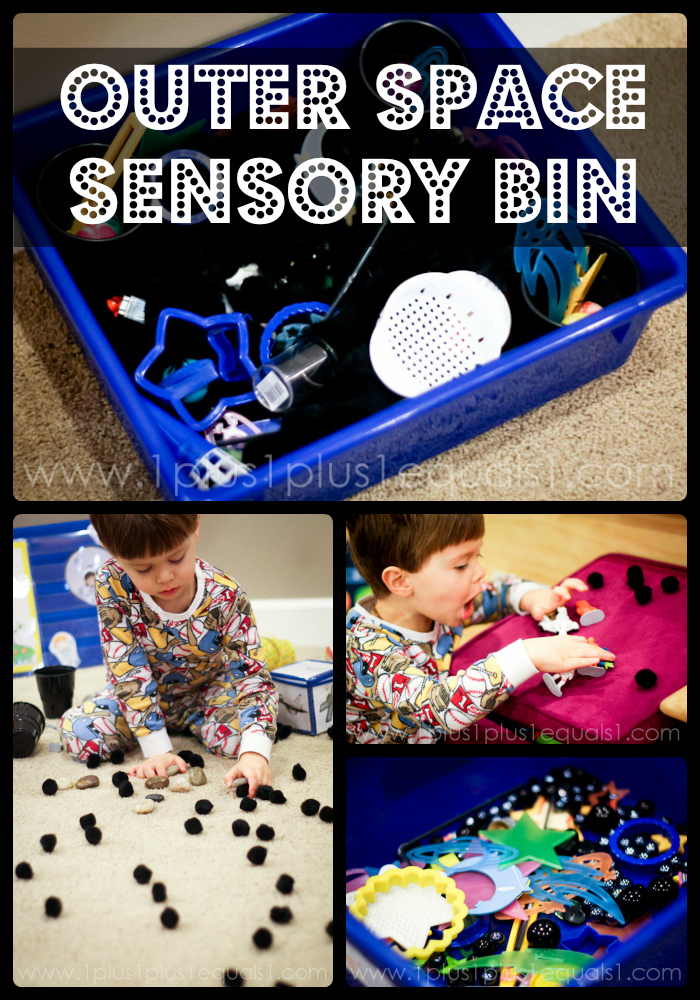Solar System Sensory & Imagination Bin