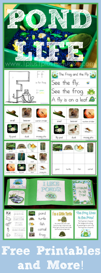 Pond Theme Printables and More!