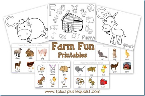 Farm Fun Printables