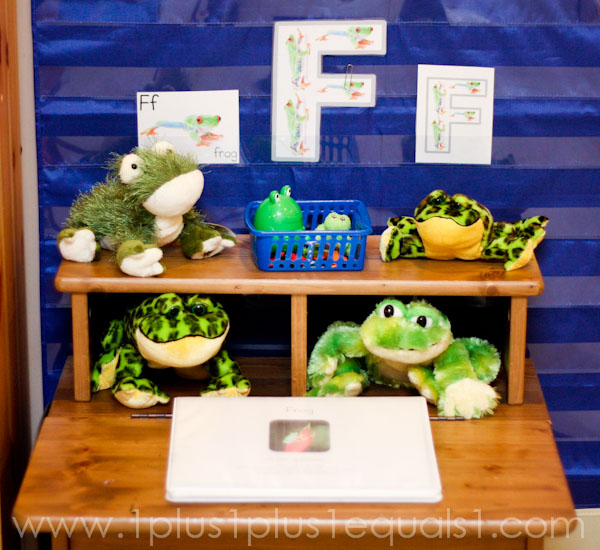 Tot School ~ Letter F {frog}