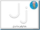 Letter Jj Printable for Toddlers