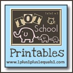 Tot School Printables