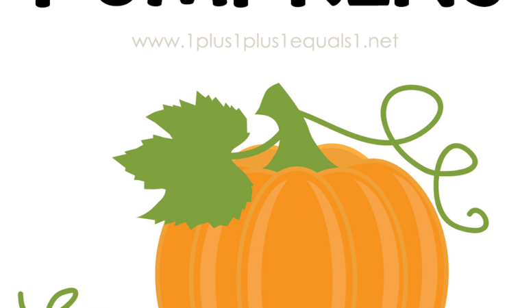 Pumpkin Printables & More