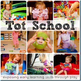 Tot School early learning through play