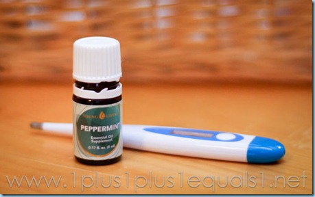 Young Living Essential Oils Peppermint for Fever
