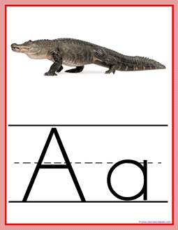 Animal ABC Wall Posters 