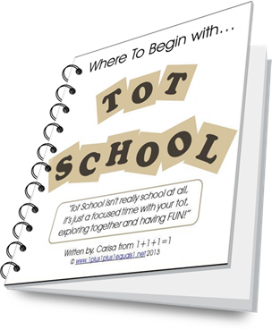 Where to Begin with Tot School eBook ~ Free to Newsletter Subscribers!