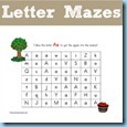 Letter-Mazes