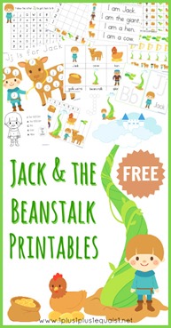 Jack and the Beanstalk Free Printables