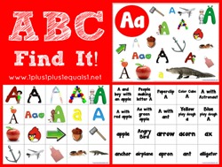 ABC Find It Letter A
