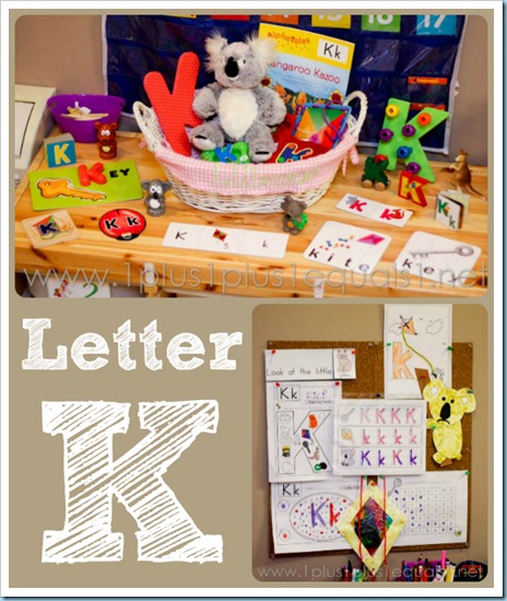 Home Preschool Letter K