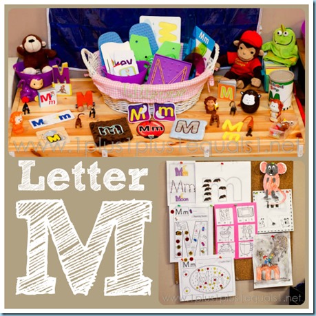 Home Preschool Letter M