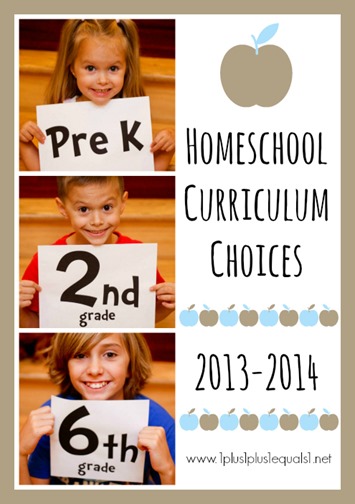 Homeschool Curriculum Choices