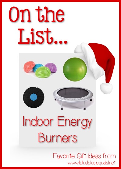 On the List ~ Indoor Energy Burners