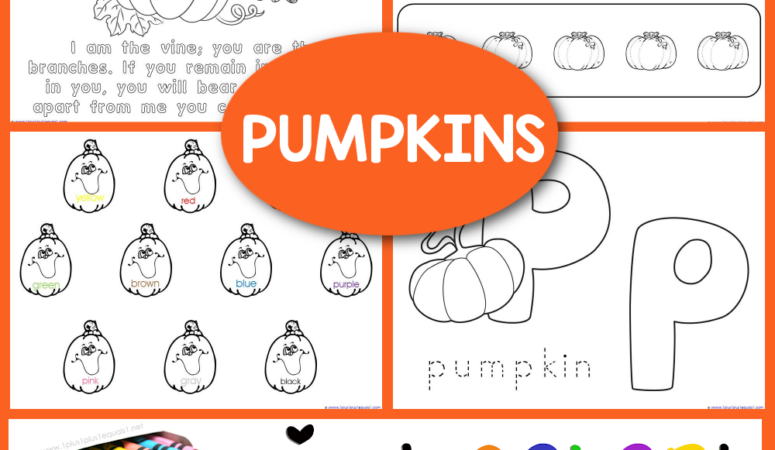 Pumpkins ~ Just Color!