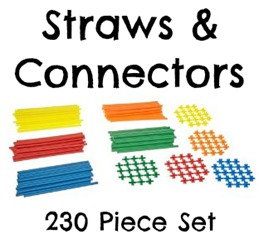 Straws and Connectors 230 piece
