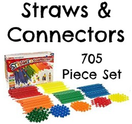 Straws and Connectors 705 piece
