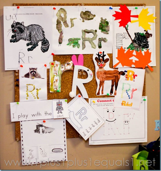 Home Preschool Letter R -0809