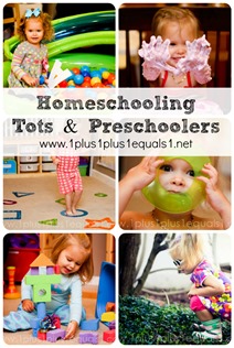 Homeschooling Tots and Preschoolers