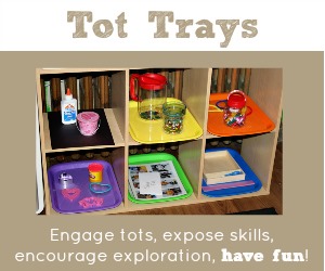 Tot Trays for Tot School