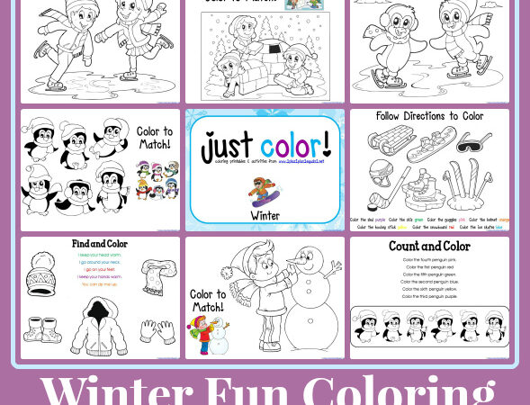 Just Color! ~ Winter Fun