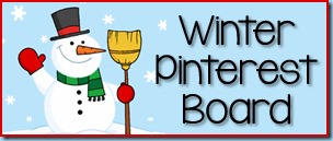 Winter Theme Pinterest Board