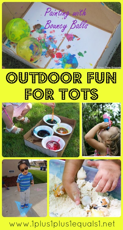 Tot School Gathering Place ~ Outdoor Fun with Tots
