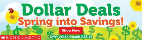Scholastic Dollar Deals Spring 2014