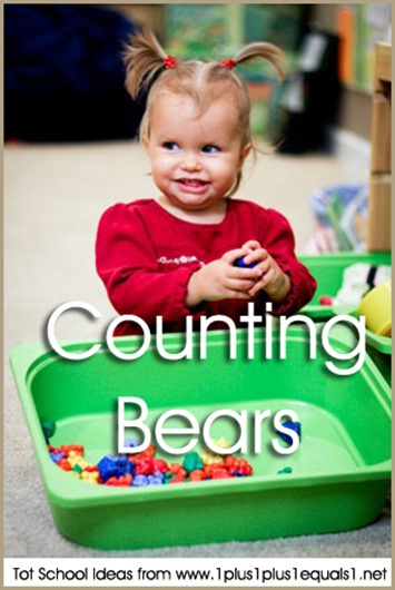 Tot School Counting Bears 12-18 Months