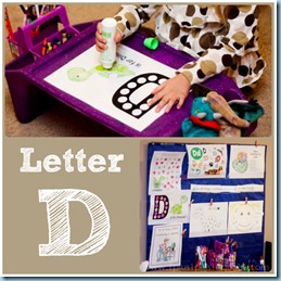 Home Preschool Letter D