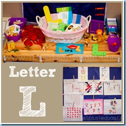 Home Preschool Letter L