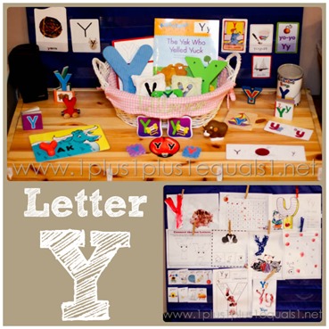 Home Preschool Letter Y