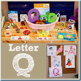 Home Preschool letter Q