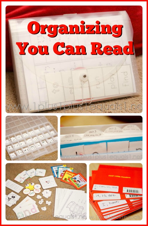 Organizing You Can Read