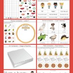 Kindergarten Literature Unit Printables "Hi! Mr. Pizza Man"