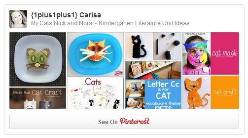 My Catsa Nick and Nora Pinterest Board