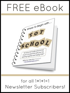 Where to Begin with Tot School eBook
