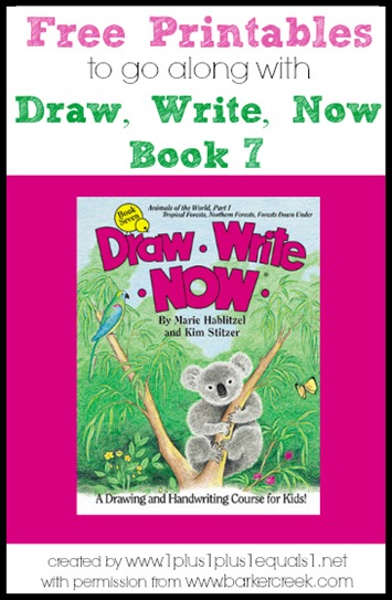 Draw, Write, Now Book 7 Printables