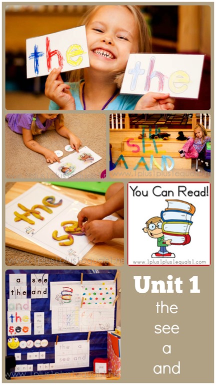 You Can Read Sight Words Unit 1