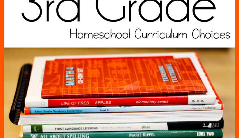 Our 3rd Grade Homeschool Curriculum Choices