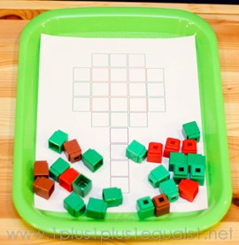 Apple Activity Using Cubes 