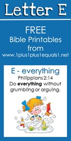 RLRS Letter E Philippians 2 Bible Verse Printables