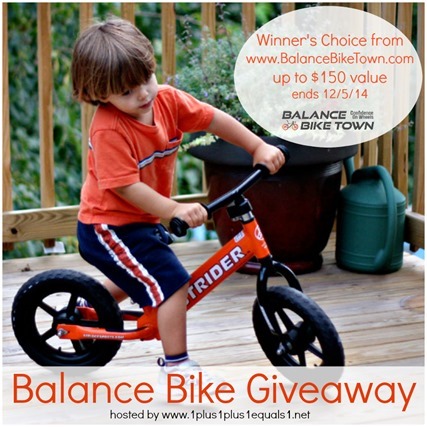 Balance Bike Giveaway FB