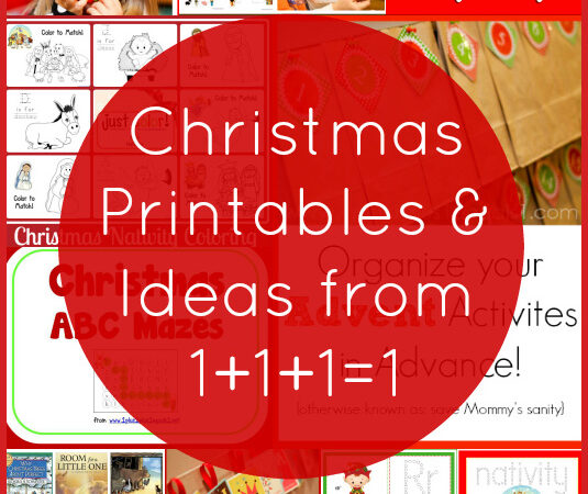 Christmas Printables and Ideas