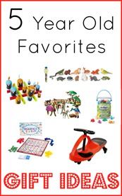 Gift Ideas for 5 Year Olds
