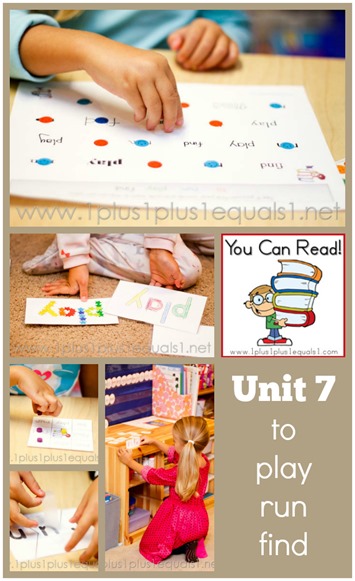 You Can Read Sight Words Unit 7