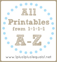 Alll Printables A to Z