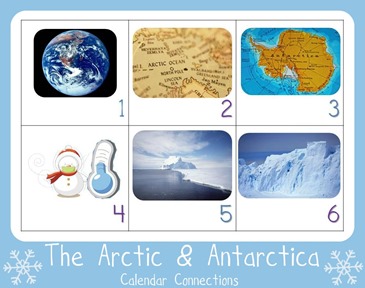 Arctic and Antarctica Calendar Connections